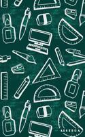 Algebra: Mathematics Elementary Linear School Bullet Journal Dot Grid for Men, Women, Teen & Kids