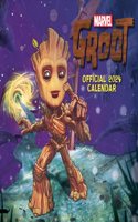 Marvel Groot 2024 Square Wall Calendar