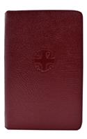 Large Type Christian Prayer Leather Zipper Case