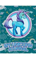 My Unicorn Journal: Cute Notebook Journal V48