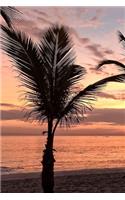 Sunset on a Tropical Beach Holiday Journal