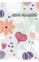 Meal Planner: 60-Week Menu Planner: Weekly Food Planner and Organizer with Grocery List and Blank Recipe Pages (6"x9")