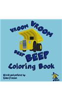 Vroom Vroom Beep Beep Coloring book