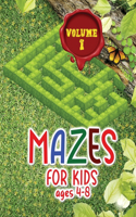 Mazes for kids - ages 4-8