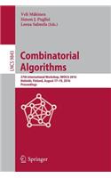 Combinatorial Algorithms