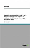 Theodor Fontanes Novelle Stine