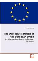 Democratic Deficit of the European Union