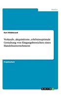 Verkaufs-, akquisitions-, erlebnisoptimale Gestaltung von Eingangsbereichen eines Handelsunternehmens