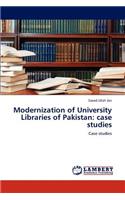 Modernization of University Libraries of Pakistan