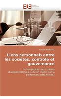 Liens Personnels Entre Les Societes, Controle Et Gouvernance