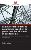 La gouvernance dans le programme brésilien de protection des victimes et des témoins