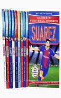 Dino Books Ltd Ultimate Football Heroes Series 2 by Matt & Tom Oldfield 10 Book Collection Set (Suarez, Pogba, Sterling, Salah, De Bruyne, Mbappe, Mane, Kante, Alisson & Lewandowski)