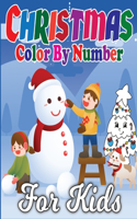 Christmas Color By Number For Kids