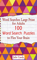 Word Searches Large Print for Adults