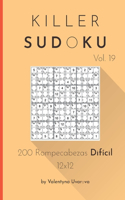 Killer Sudoku: 200 Rompecabezas Difícil 12x12 vol. 19(19 Killer Sudoku)