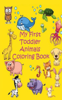 My First Toddler Animals Coloring Book