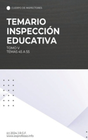 Tomo V. Temario del Cuerpo de Inspectores