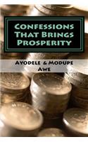 Confessions That Brings Prosperity