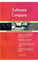 Software Company A Complete Guide - 2020 Edition