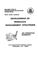 Development Of Residuals Management Strategies Executive Summary