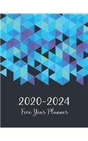 2020-2024 Five Year Planner: (2020-2024 Five Year Calendar Large, 60 Months Academic January 2020 - December 2024)