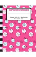 Composition Notebook ABC Draw & Write Journal Grades K-2