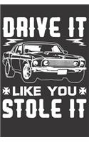Notebook for car auto tuner and racer mechanic