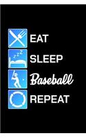 Eat Sleep Baseball Repeat