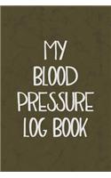 My Blood Pressure Log Book