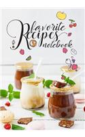 Favorite Recipes Notebook