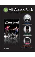 All-access Pack to Accompany Con Brio: Beginning Spanish, Third Edition