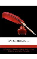 Memorials ...