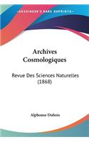Archives Cosmologiques