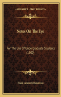 Notes On The Eye