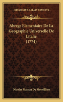 Abrege Elementaire De La Geographie Universelle De Litalie (1774)
