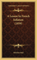 Lesson In French Inflation (1959)