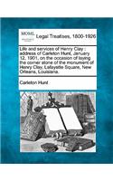 Life and Services of Henry Clay