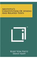 Aristotle's Constitution Of Athens And Related Texts