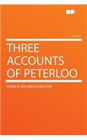 Three Accounts of Peterloo