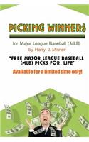 Picking Winners For Major League Baseball (MLB)