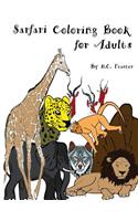 Safari Coloring Book for Adults