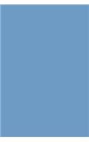 Journal Light Cerulean Blue Color Simple Plain Blue