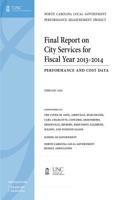 Final Report on City Services for Fiscal Year 2013-2014