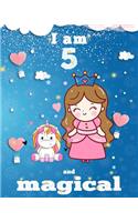 unicorn journal i am 5 and magical