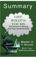 A 11-Minute Bathroom Genius Summary of Get What's Yours: The Secrets to Maxing Out Your Social Security