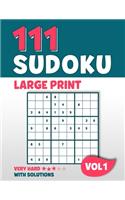 111 Sudoku Large Print