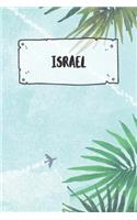 Israel: Ruled Travel Diary Notebook or Journey Journal - Lined Trip Pocketbook for Men and Women with Lines