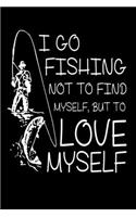 I Go Fishing Not To Find Myself, But To Love Myself