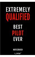 Notizbuch für Piloten / Pilot / Pilotin