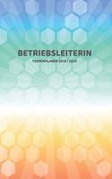 Betriebsleiterin Terminplaner 2019 2020: Mein Planer von Juli bis Dezember 2020 in A5 Softcover - Perfekt für Schule, Studium oder Arbeit - Timer, To Do, Studenplan, Notizen - Bunte Rautenm